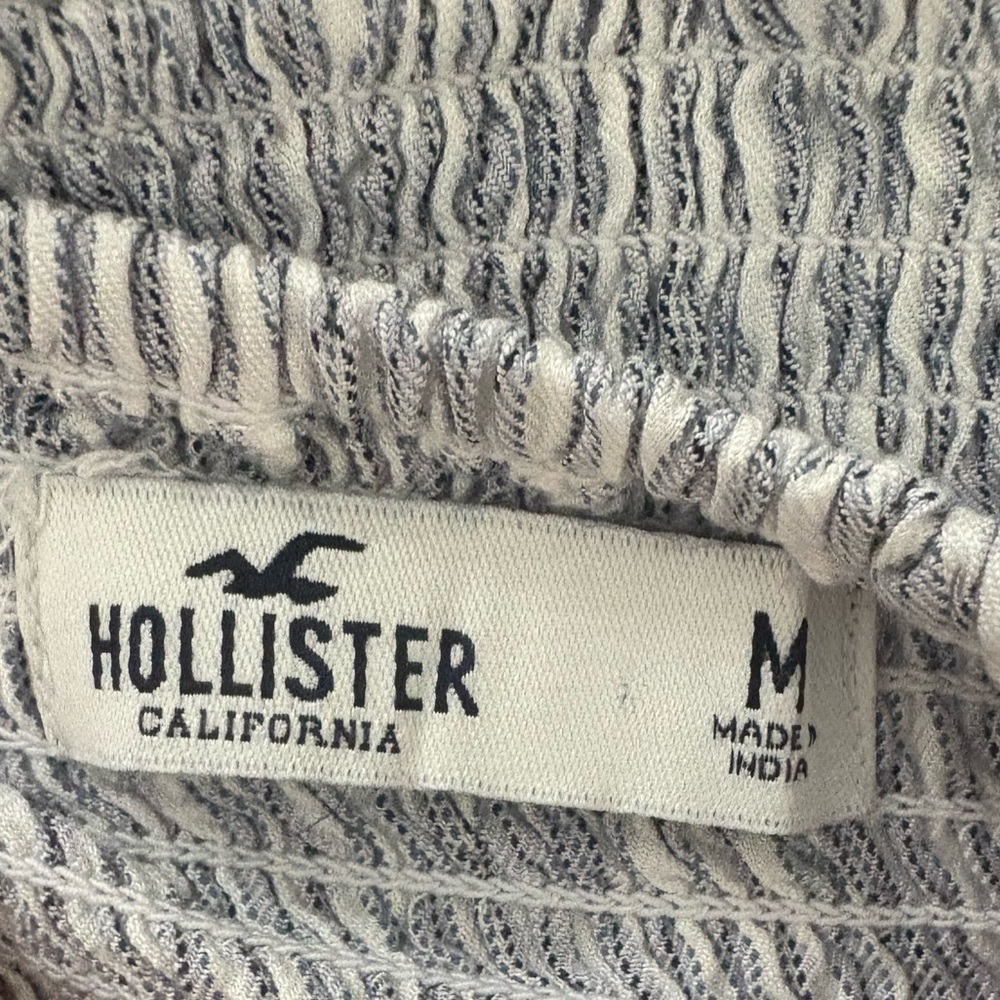 Hollister Striped Blue and White Romper - Picture 5 of 5